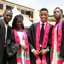 HCC Students at Matriculation.